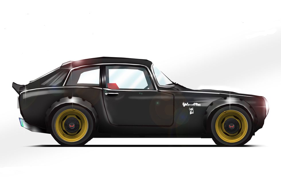 1968 Honda S800 Coupe \u201cOutlaw\u201d