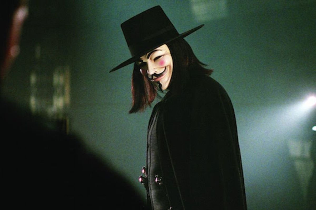 guy fawkes v for vendetta