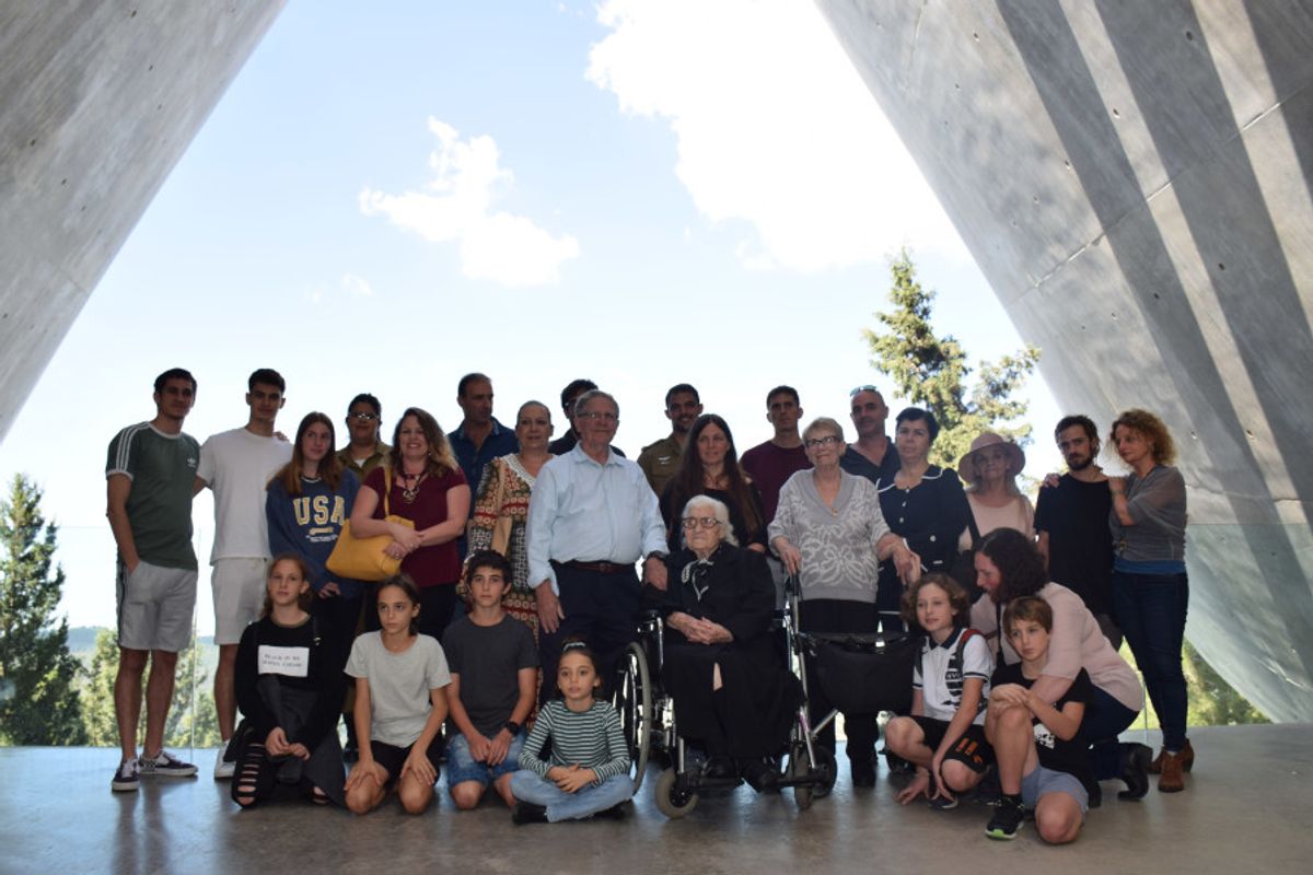 A 92-year-old woman was reunited with the Jewish family she helped hide during the Holocaust