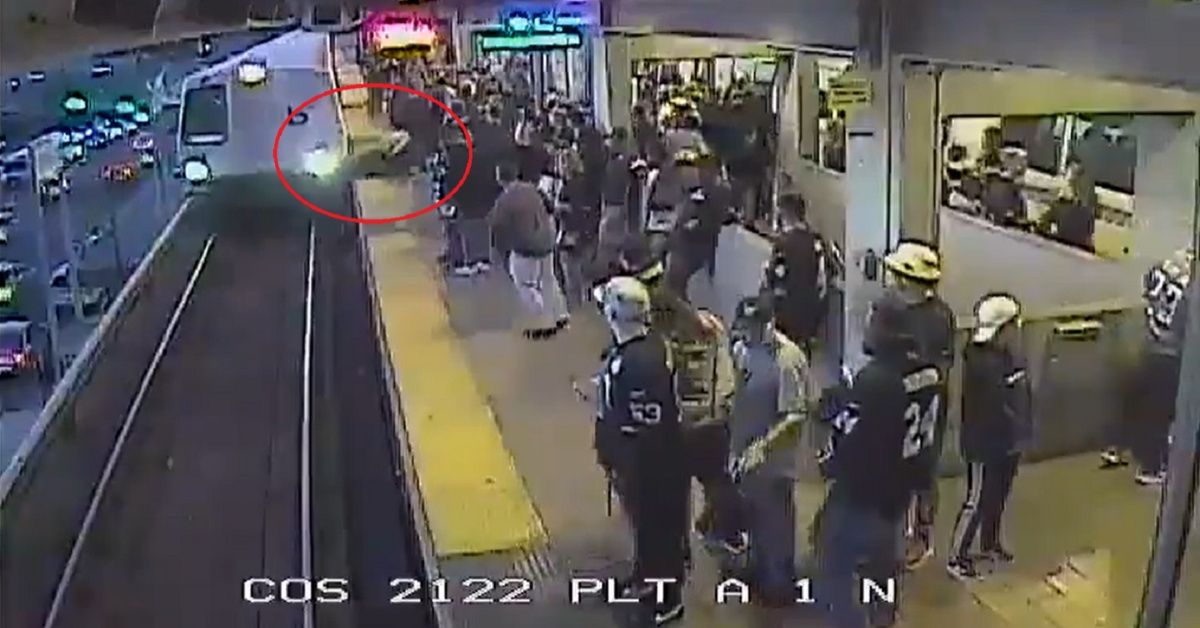 Bay Area Transit Worker Hailed As A Hero For Pulling Man Off Tracks A Split-Second Before Train Would've Hit Him