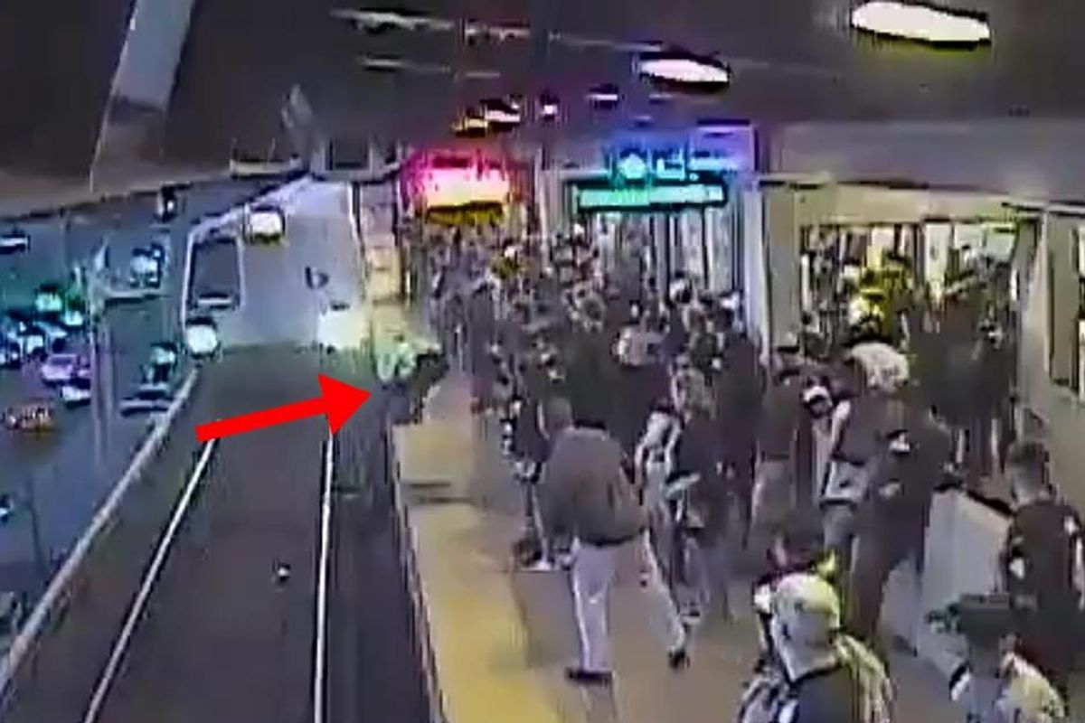 Video of an Oakland train employee saving a man's life is so insane, it looks like CGI