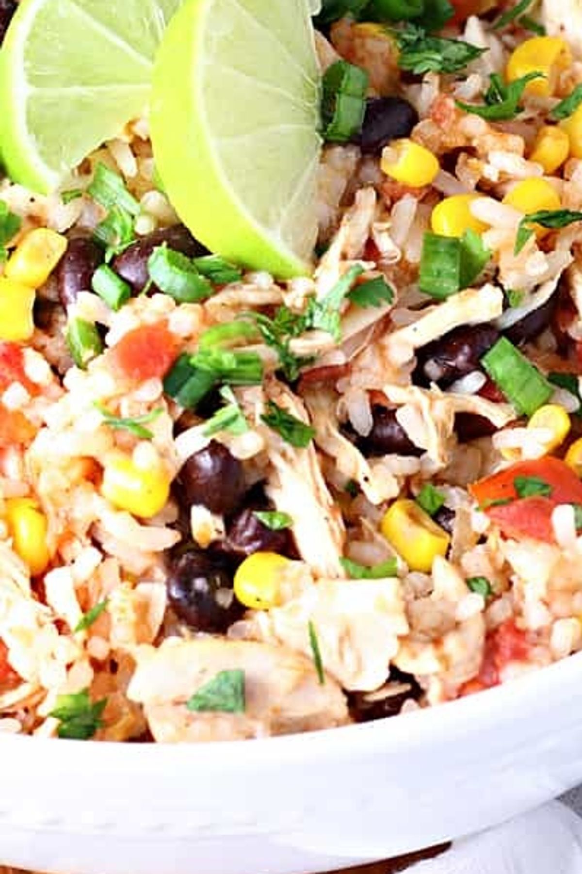 Slow Cooker Chicken Burrito Filling Let's Dish Recipes My Recipe Magic