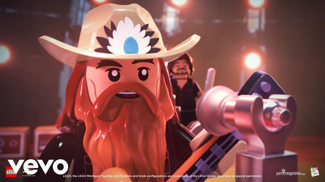 See Chris Stapleton and friends as Legos in music video for 'Second One to Know'