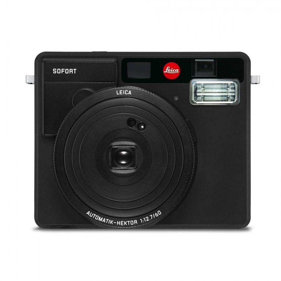 The Leica Sofort instant camera in black