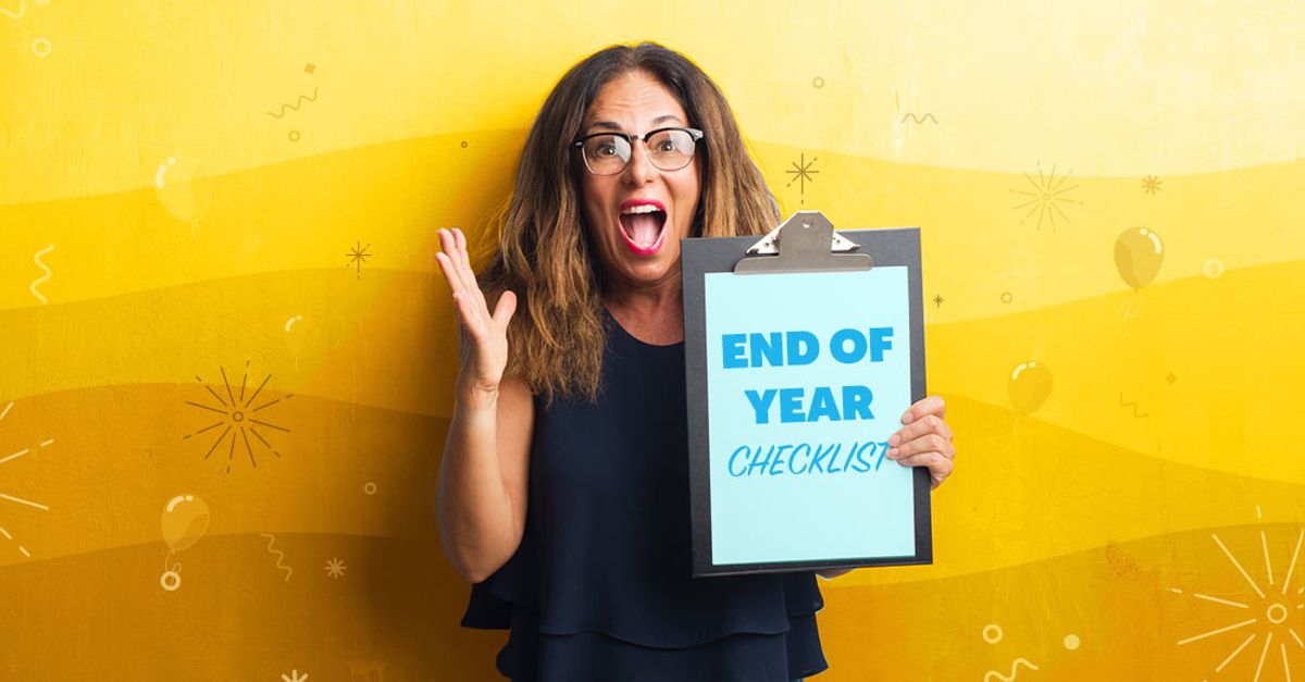 Year-end checklist for work-from-home professionals