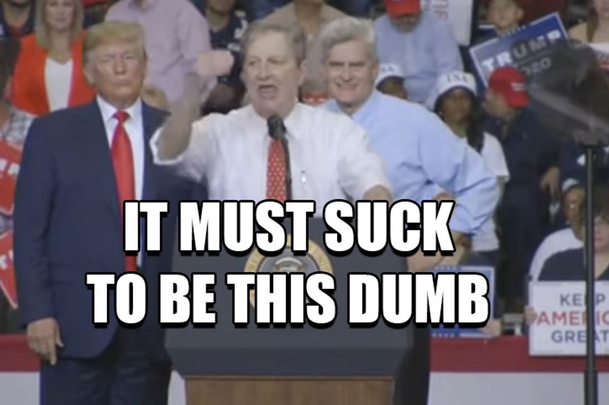 Stupid Is As Stupid Does. Wonkagenda For Thurs., Nov. 7, 2019