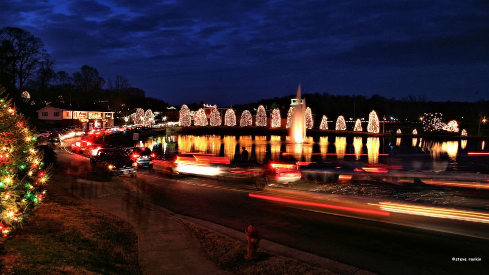 This Southern town is ranked among the most Christmasy in the nation