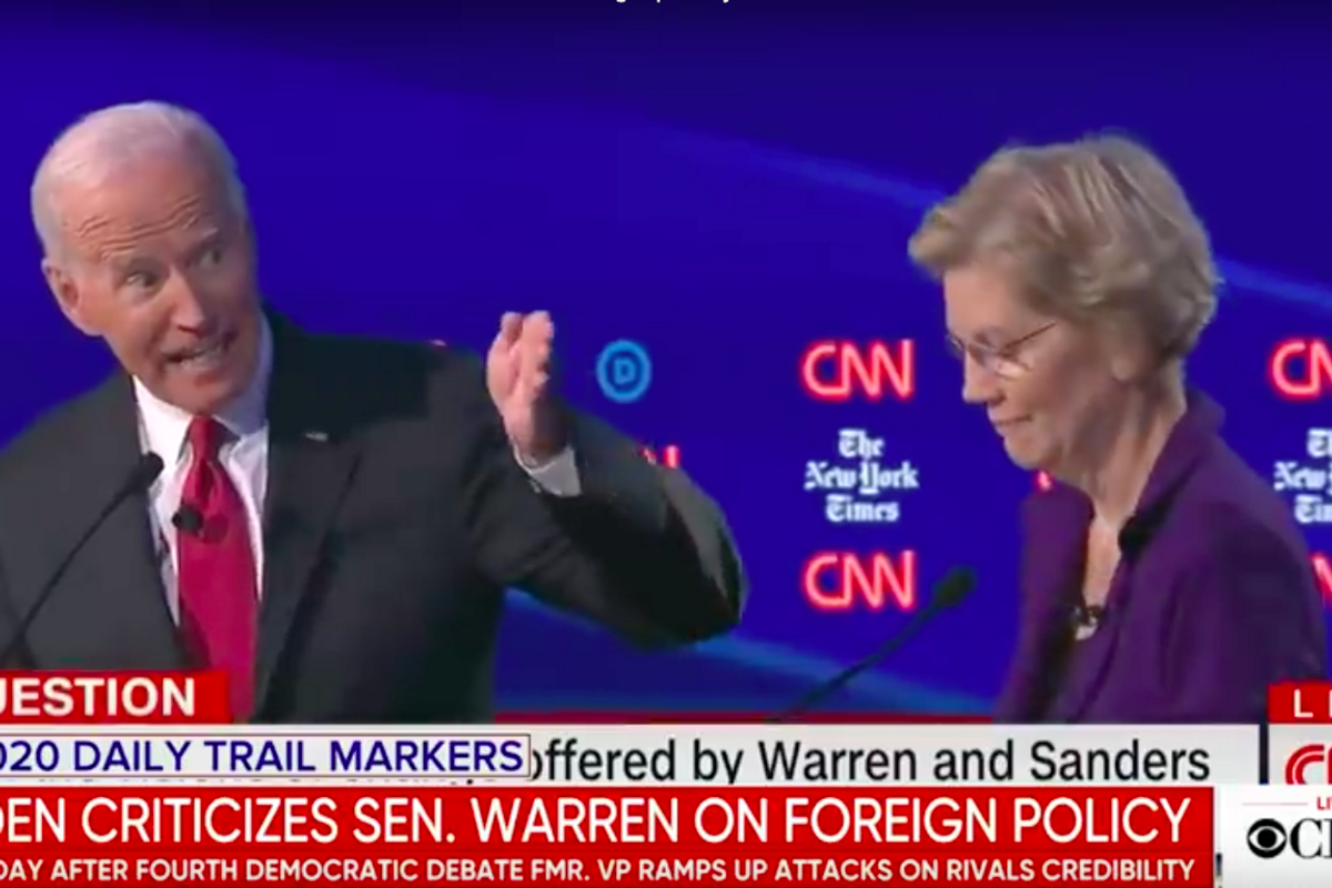 Joe Biden Crowns Elizabeth Warren As Next Barack
