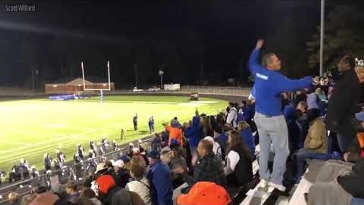 Virginia dad nails daughter's cheerleading routine from the stands, and we are here for it