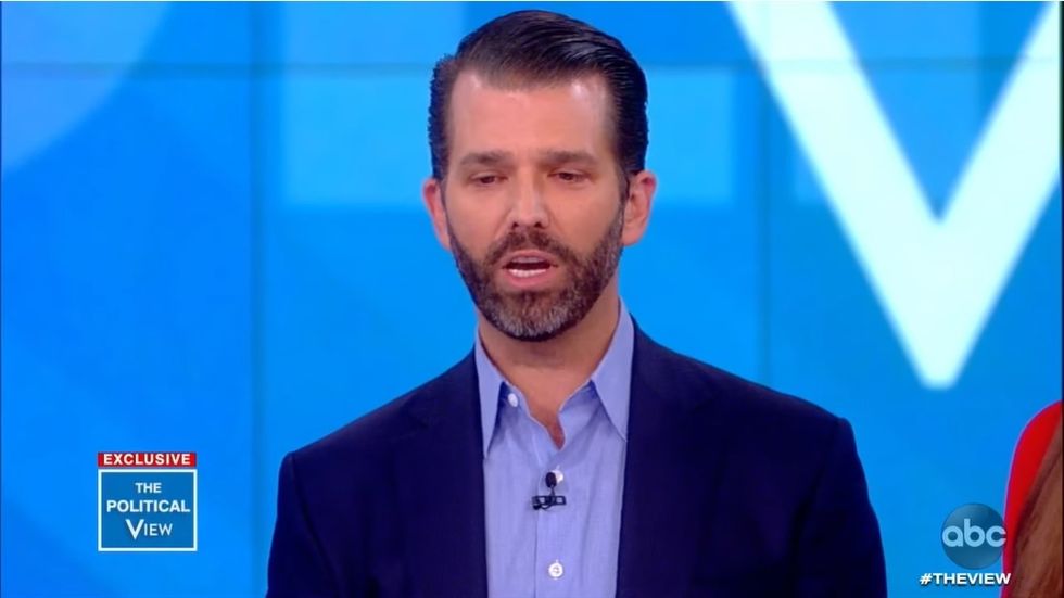 Trump Jr. on "The View"