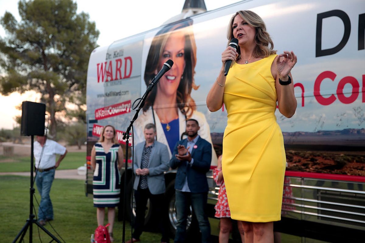 Genius Kelli Ward: Matt Bevin Coulda Won Kentucky If Dems' Votes Didn't Count