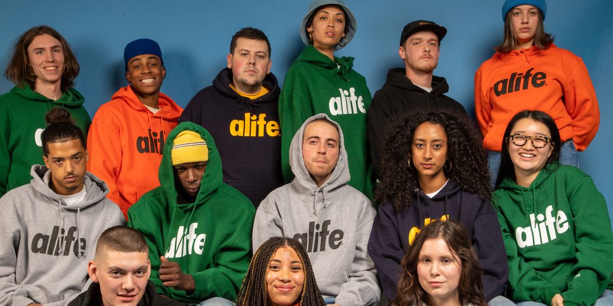 Alife Staged a Class Picture for Its Core Logo Hoodies