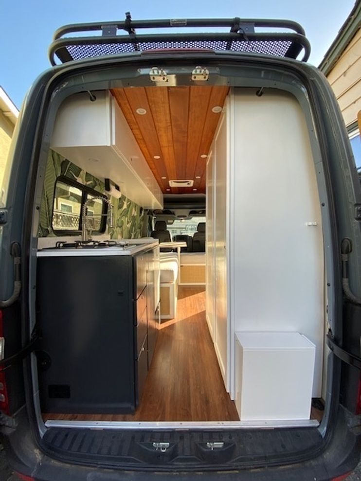 asking 78k this custom mercedes sprinter van in the oakland hills is serious vanlife goals 7x7 bay area