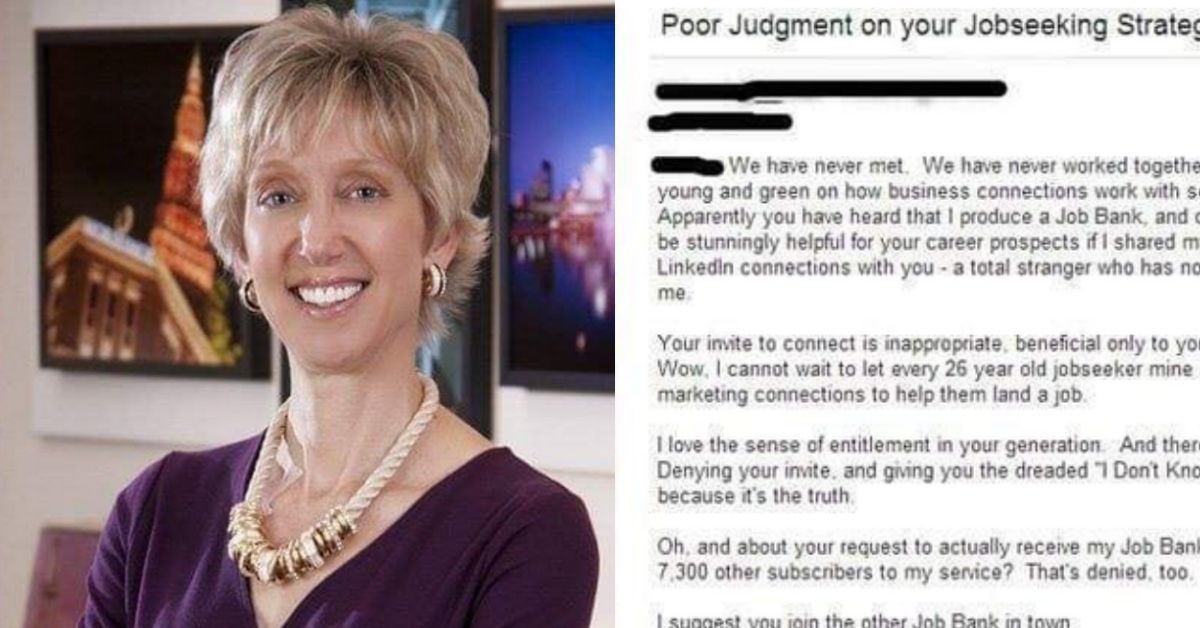 Woman Slammed After Trying To Shame Young Person With A 'Humility Lesson' For Trying To Network With Her