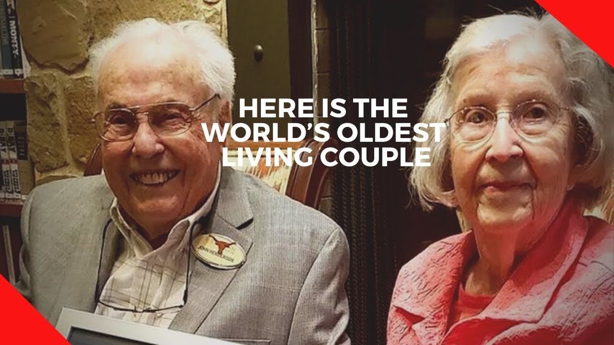 This Texas couple is officially the oldest couple in the world