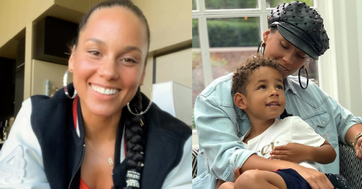 Alicia Keys Shares Powerful Response After Her 4-Year-Old Son Feared Being Judged For Getting His Nails Painted Rainbow