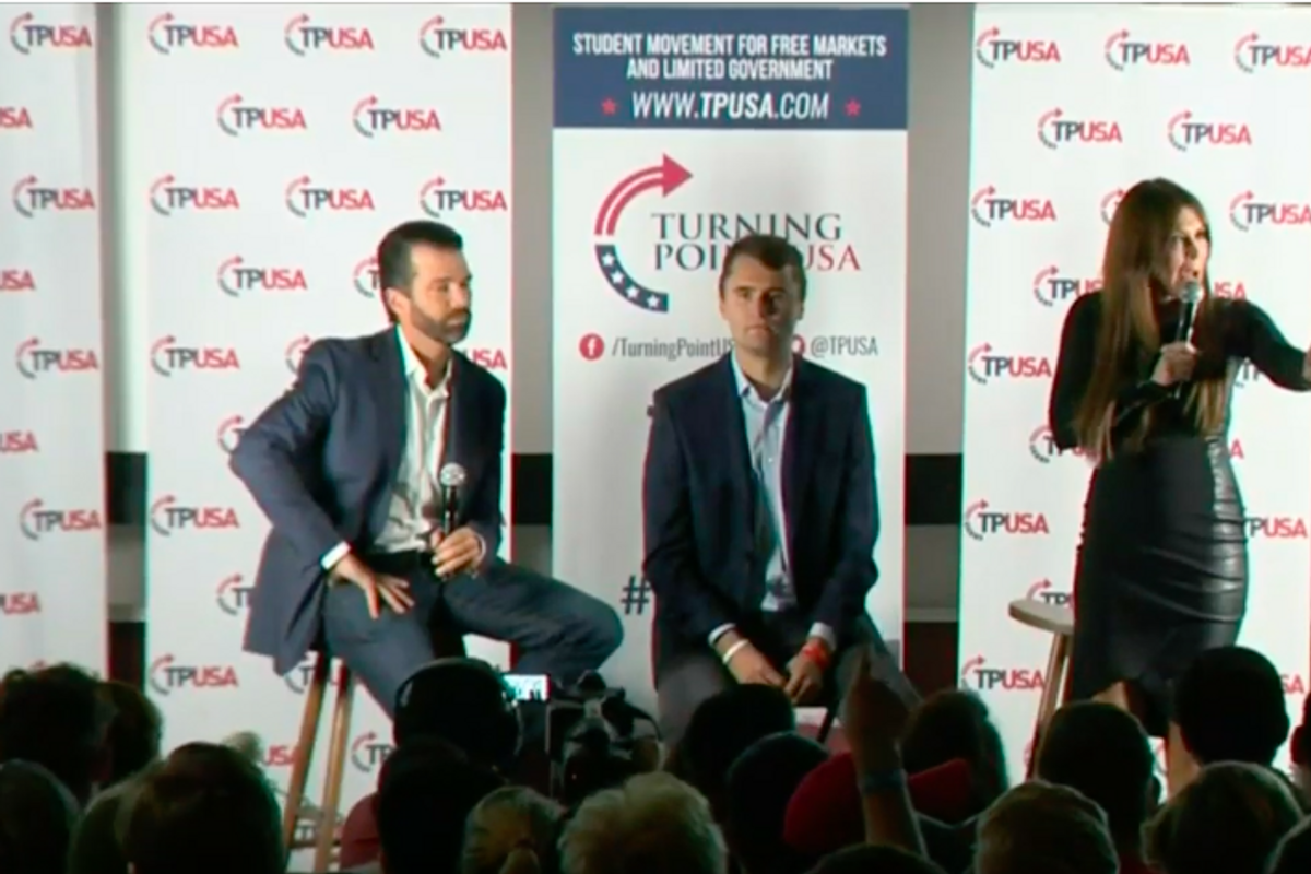 Donald Trump Jr. Heckled Off Stage By Trump Supporters Because God Is Good