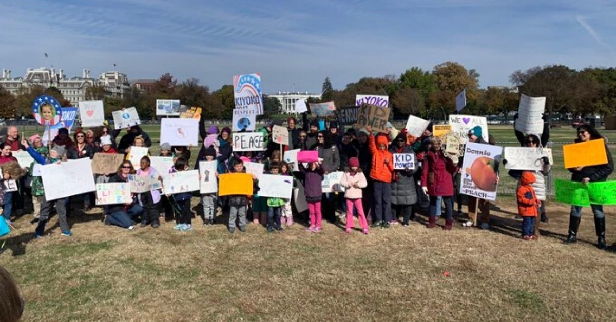 Maryland First-Grader Opts For White House Protest To Celebrate Her 7th Birthday Instead Of Party