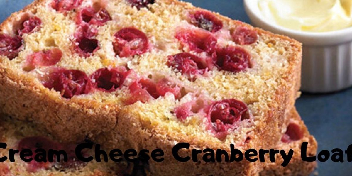Cream Cheese Cranberry Loaf My Recipe Magic