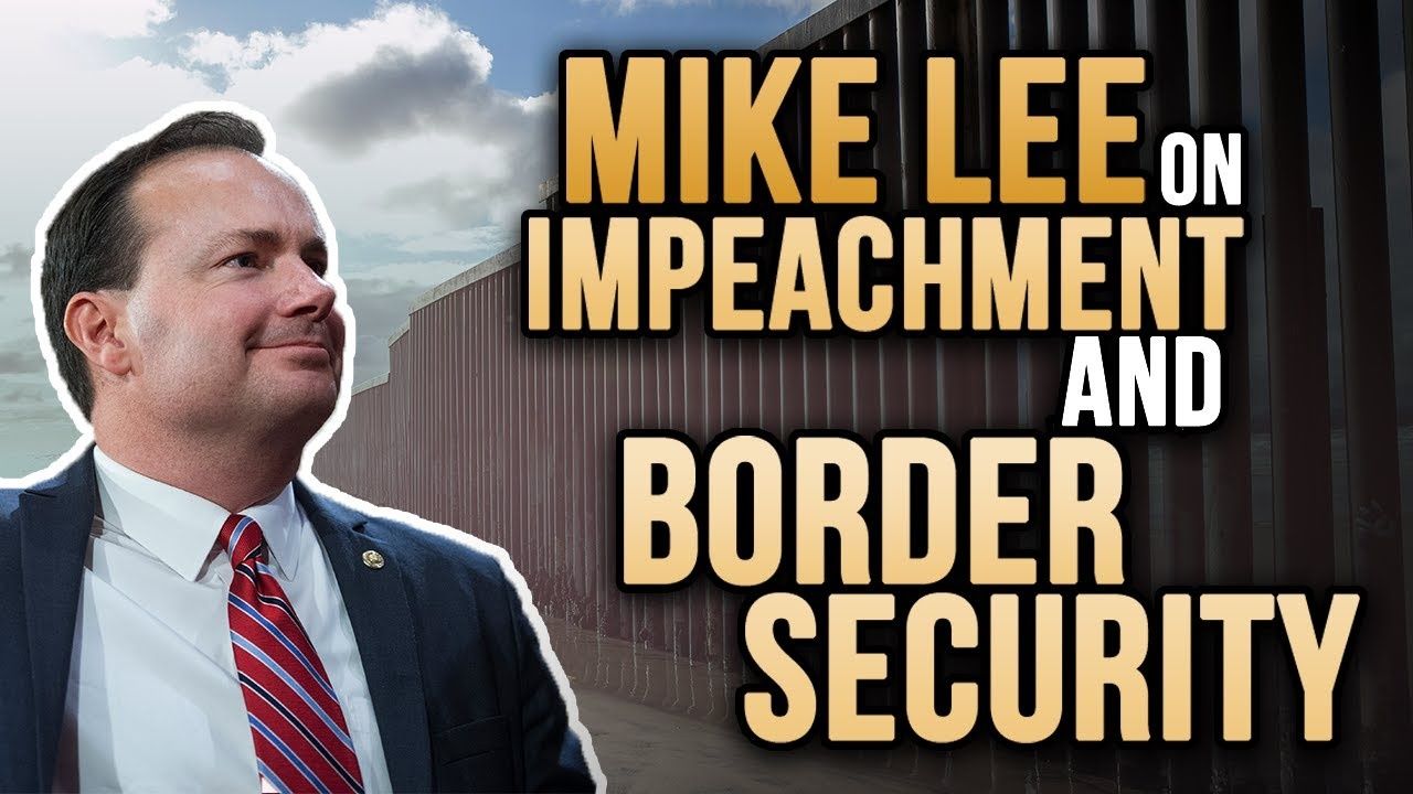 MIKE LEE: Cartels control Mexico, Schiff controls inquiry, WHO controls the world?