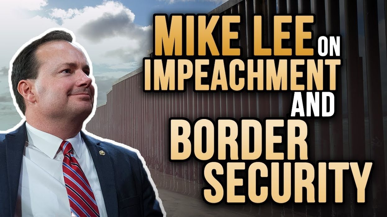 MIKE LEE: Cartels control Mexico, Schiff controls inquiry, WHO controls the world?
