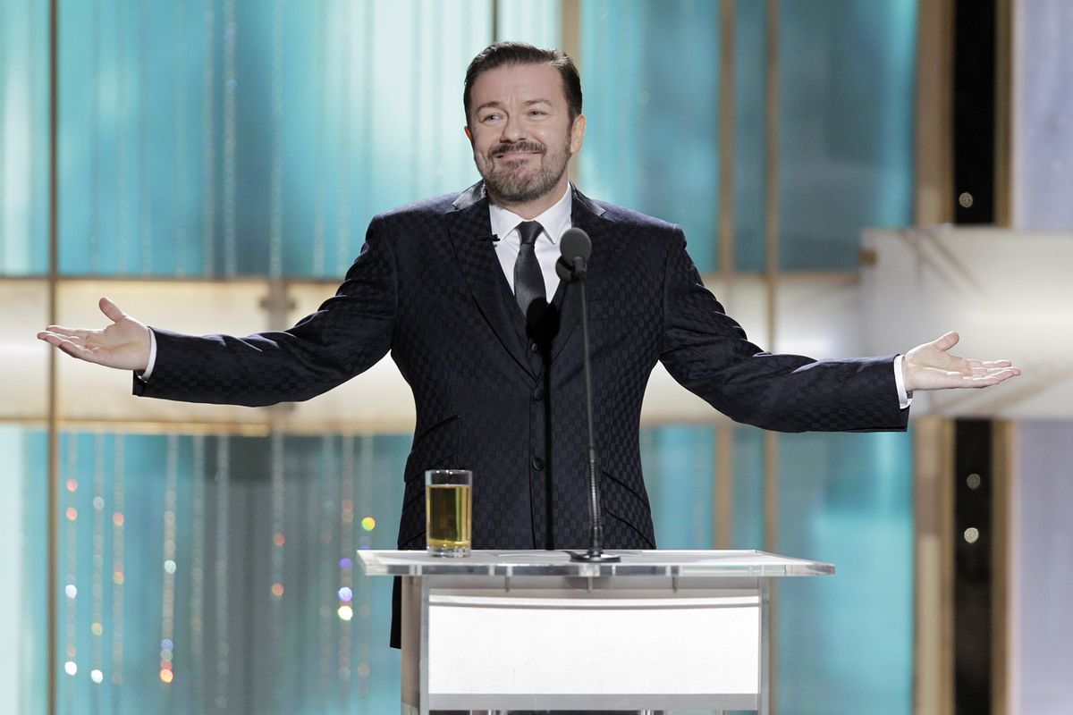 ricky gervais golden globes