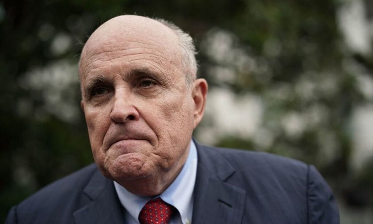 Rudy Giuliani's Op-Ed Defending Trump Against Impeachment Backfires Big Time