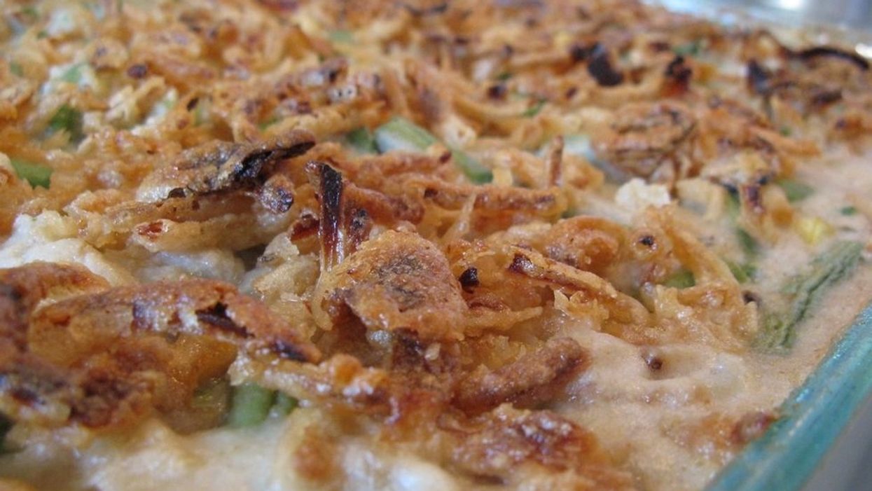 Green bean casserole was ranked among the least-liked Thanksgiving foods, and we are appalled