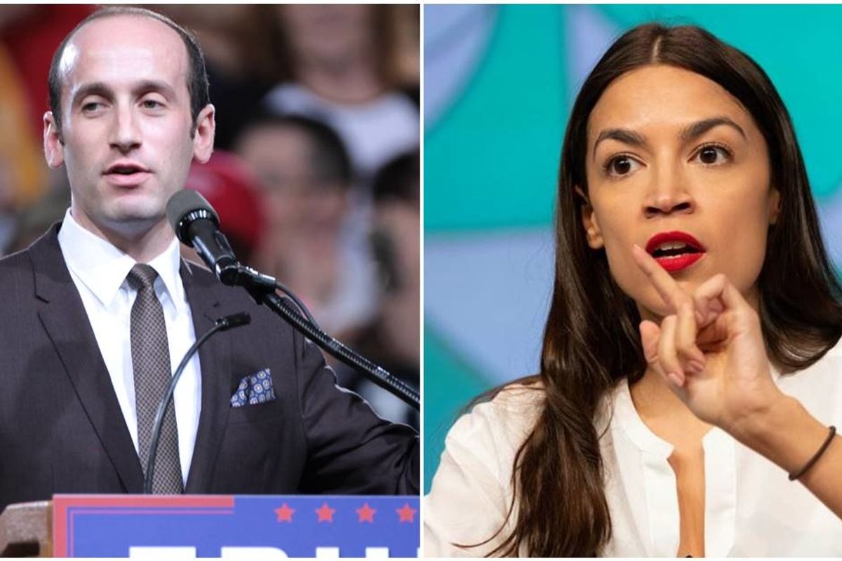 AOC says Stephen Miller 'must' resign after racist emails exposed
