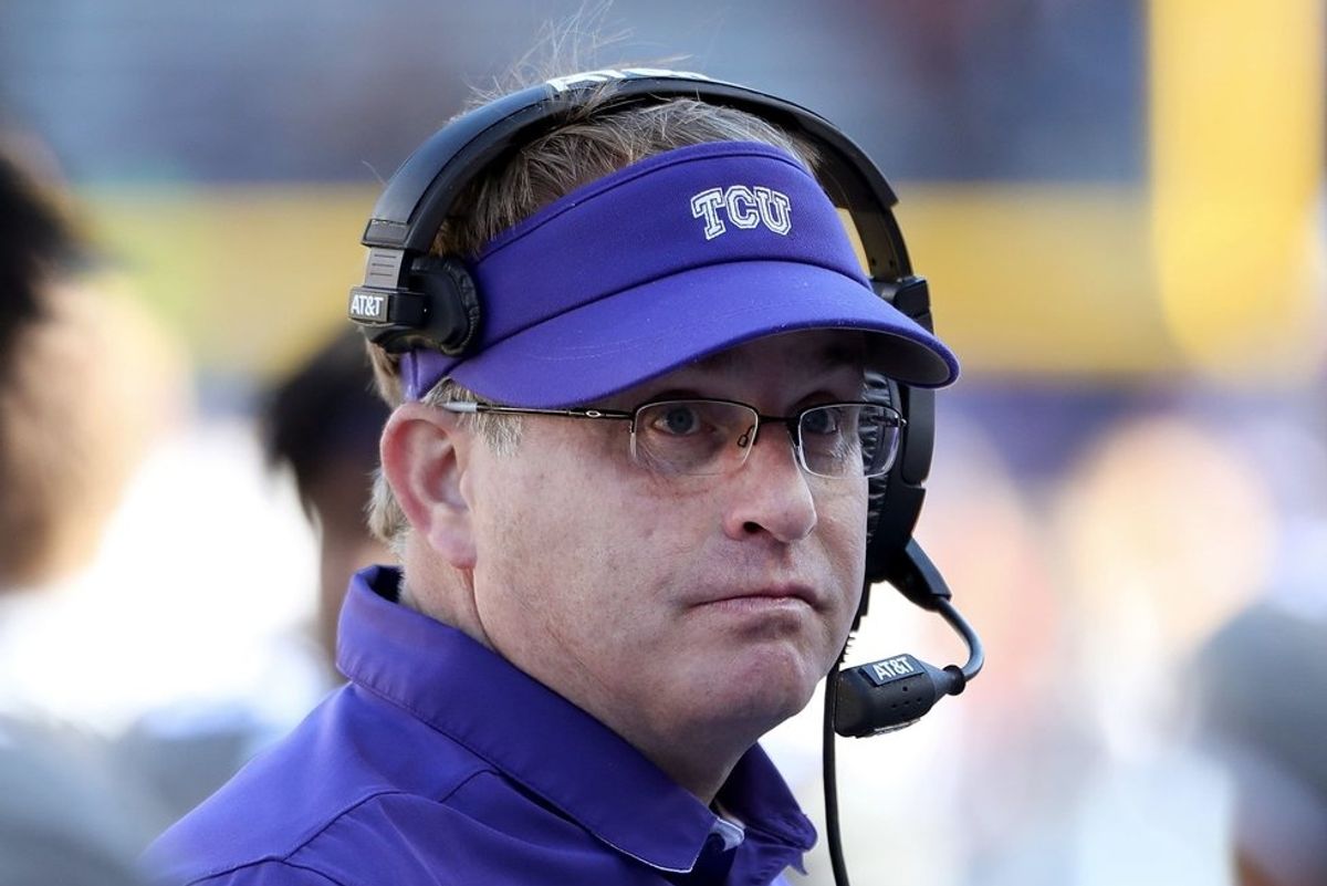 TCU football coach Gary Patterson