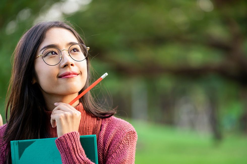 Woman going through a layoff is trying to avoid burnout