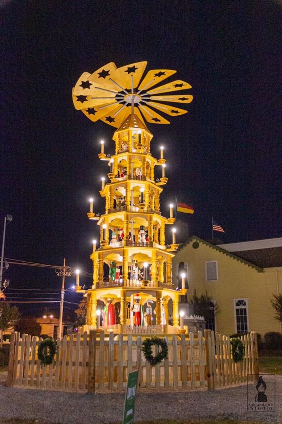 This Southern city is home to the nation's largest German Christmas