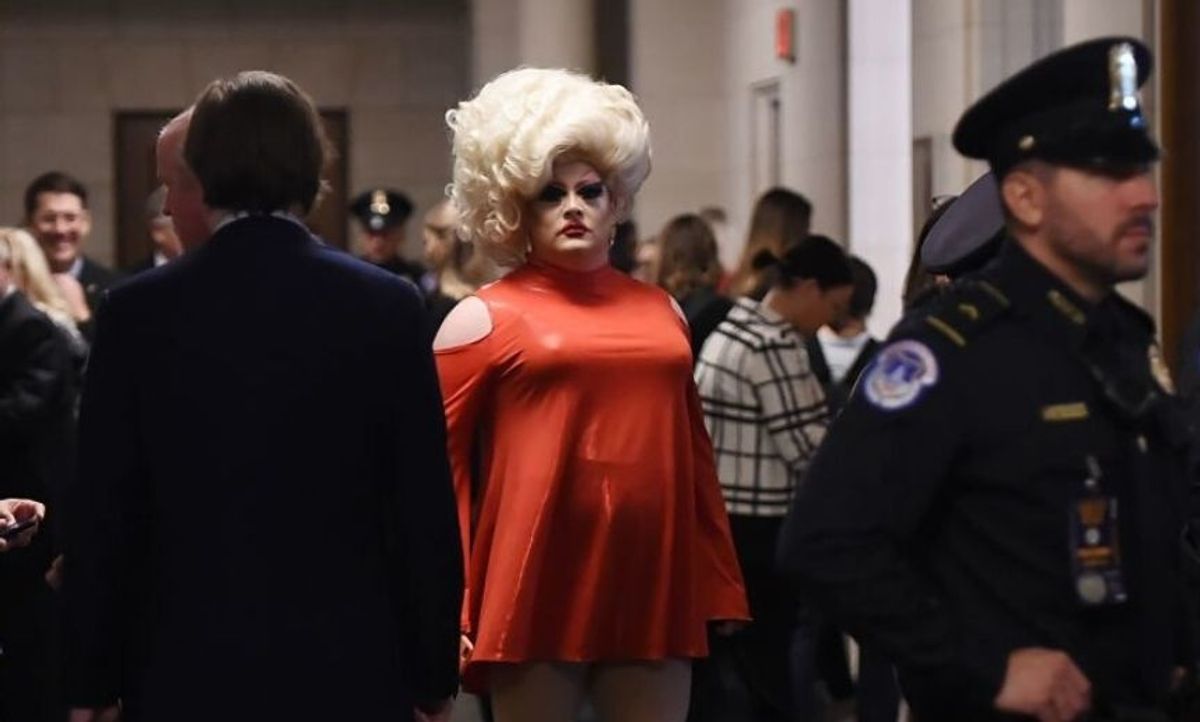 Drag Queen Pissi Myles Becomes Unlikely Star Of Impeachment Hearings