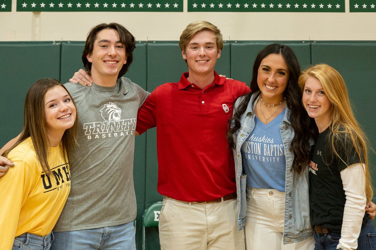 Five Fort Bend Christian Academy athletes sign on National Signing Day