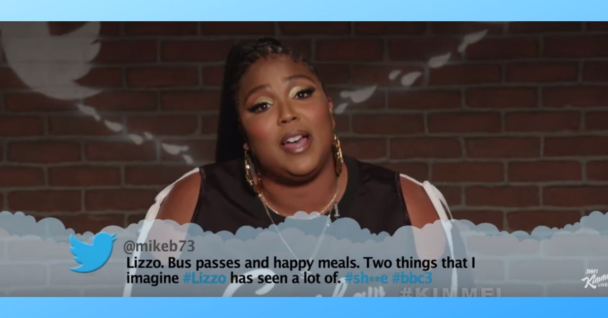 Lizzo Offers Legendary Retort After Reading Mean Tweet About Her On 'Jimmy Kimmel'
