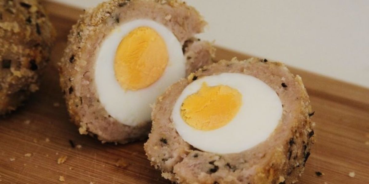 Air Fryer Scotch Eggs - My Recipe Magic