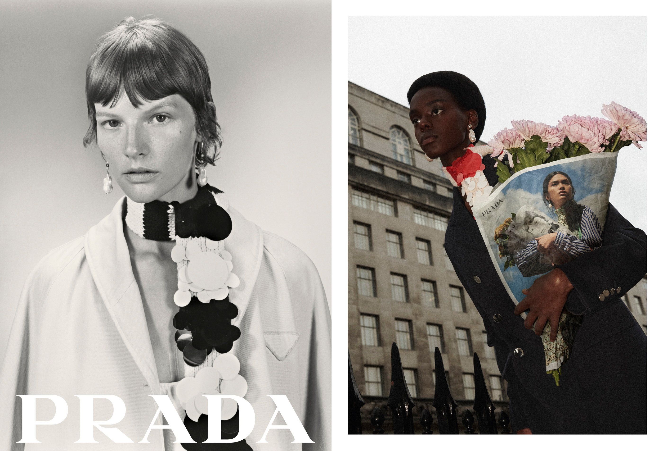 prada wrapping paper