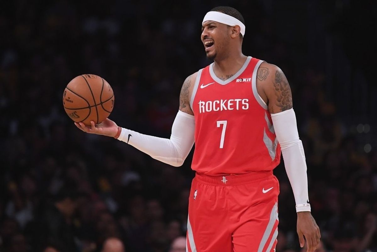 Why did it take so long for Carmelo Anthony to join an NBA roster?