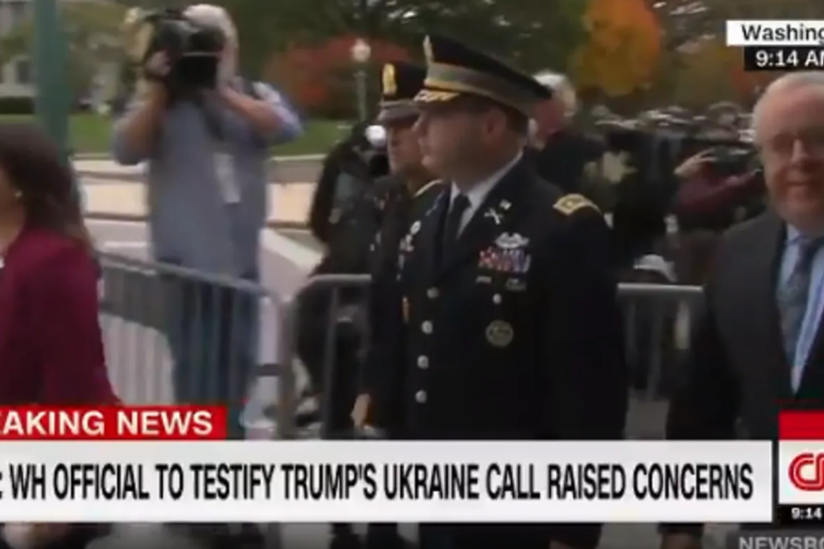 Let's Watch Republicans Sh*t On A Guy With A Purple Heart! (Impeachment Liveblog, Day Three!)