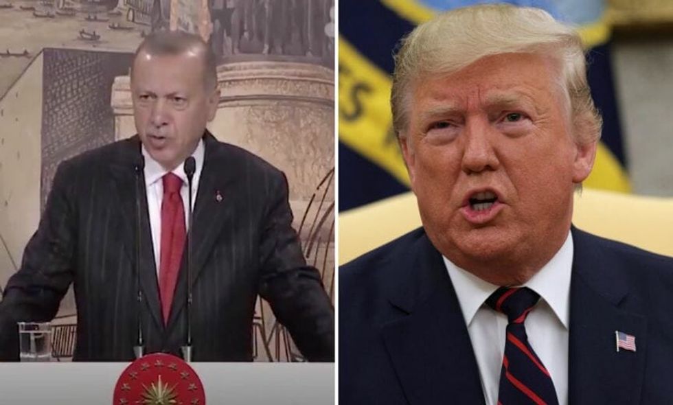 Turkish President Slams Trump's Letter for 'Lack of Respect' and People Are Pretty Sure He Just Threatened the U.S.