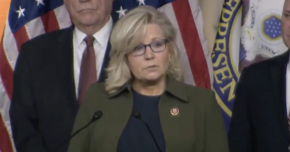 Liz Cheney Slams Republicans for Questioning the Patriotism of War Hero Impeachment Witness