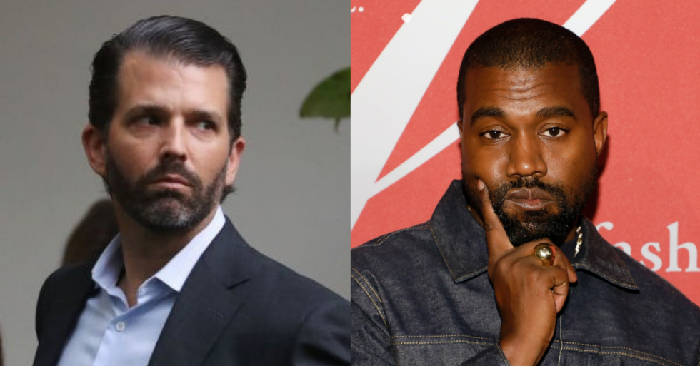 Donald Trump, Jr. Wrote a Glowing Review of Kanye West's New Album and It Did Not Go Well