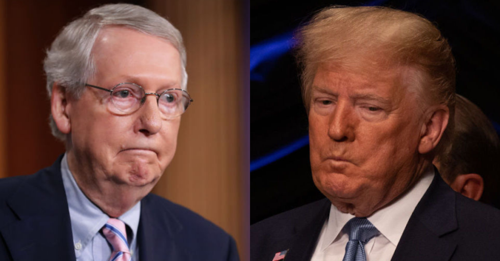 Mitch McConnell Issues New Statement Slamming Trump's Syria Withdrawal Without Mentioning Trump Once