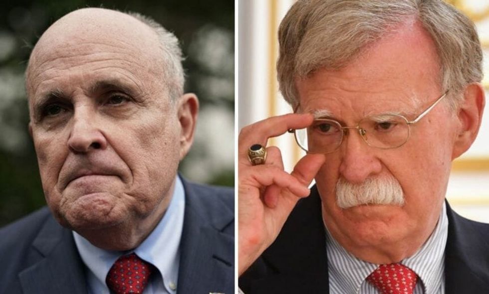 Trump's Former National Security Advisor Reportedly Called Giuliani 'a Hand Grenade Who's Gonna Blow Everybody Up'