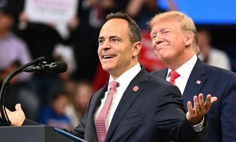 Trump and Allies Claim Rally for Kentucky Governor Boosted His Vote by 'At Least 15 Points' But Polling Says Otherwise