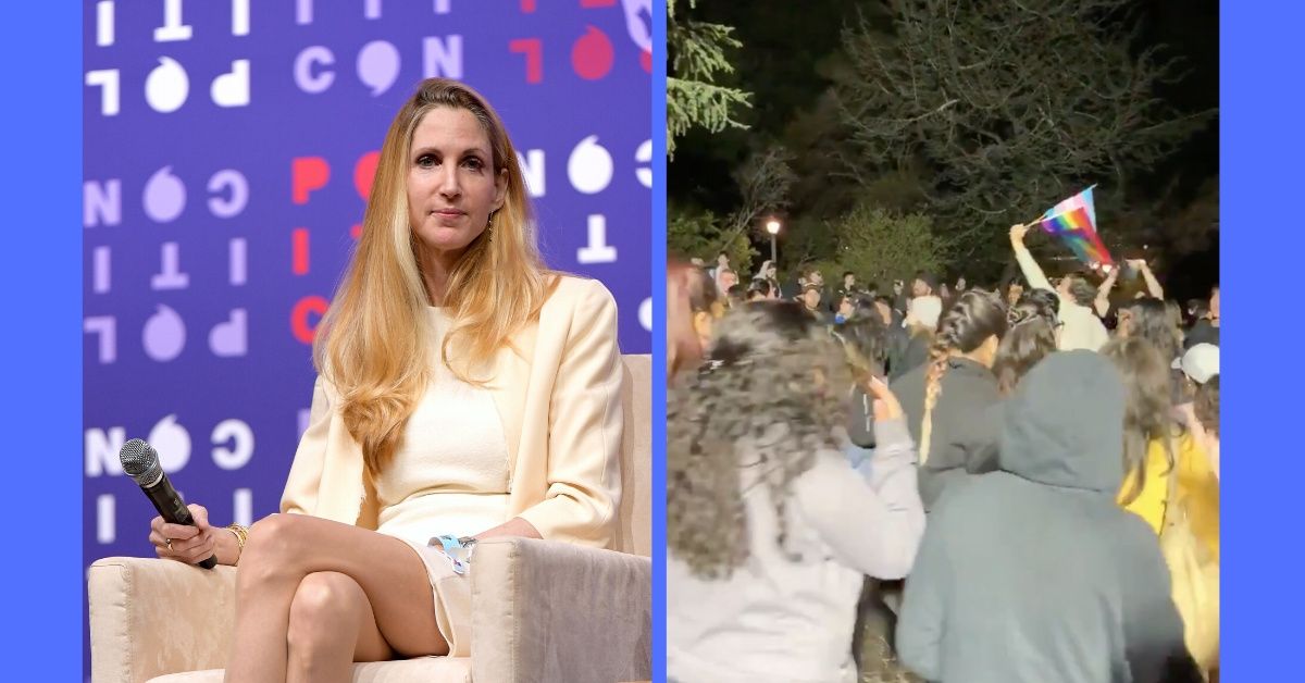 Hundreds Of Protesters Gather To Tell Ann Coulter To 'Go Away' During UC Berkeley Event