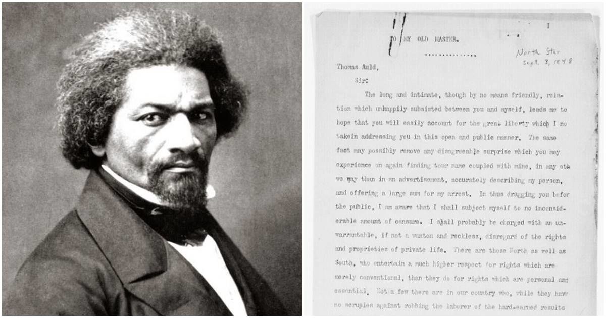 who were frederick douglass masters