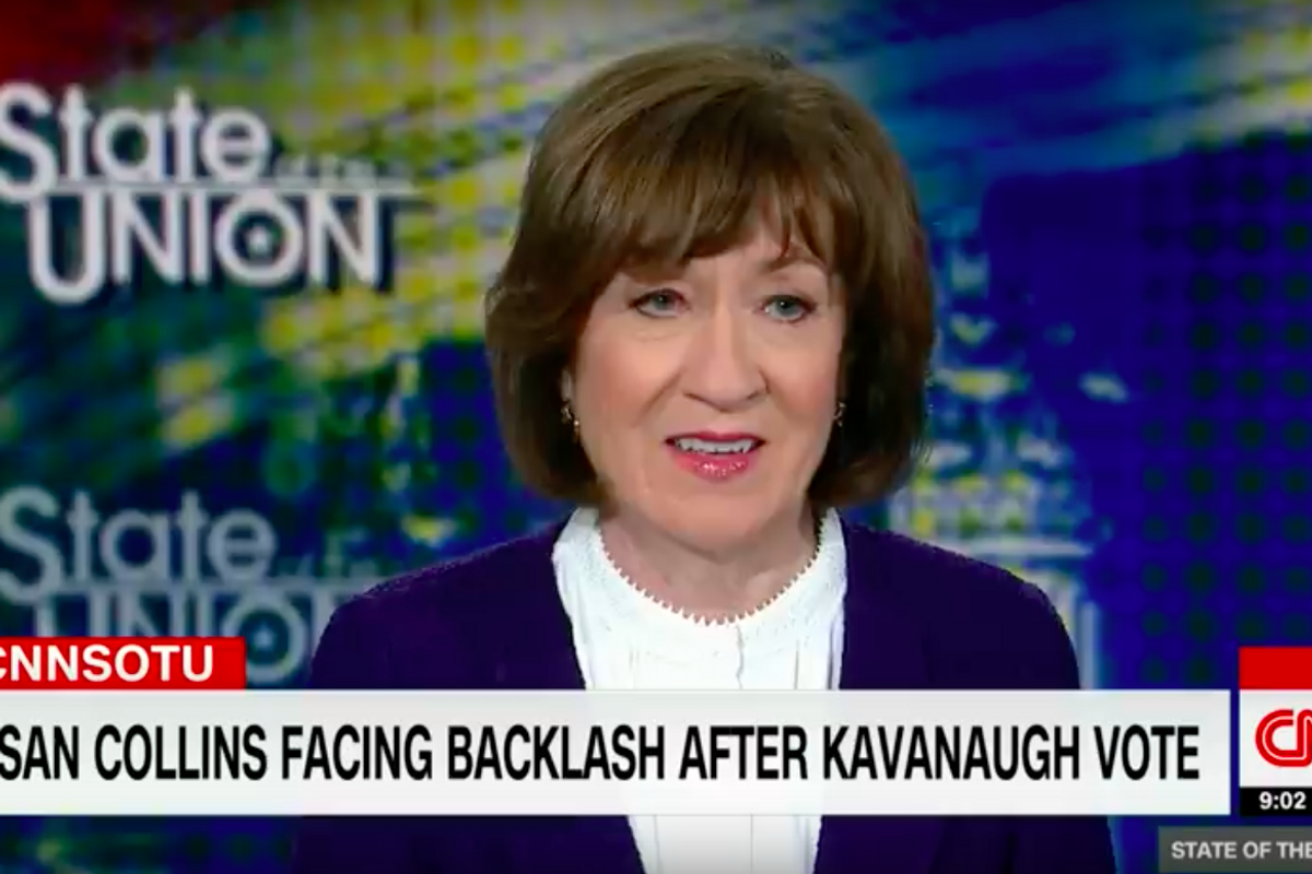 Oh Sad, Looks Like Susan Collins Gonna Get Impeached (By Voters)