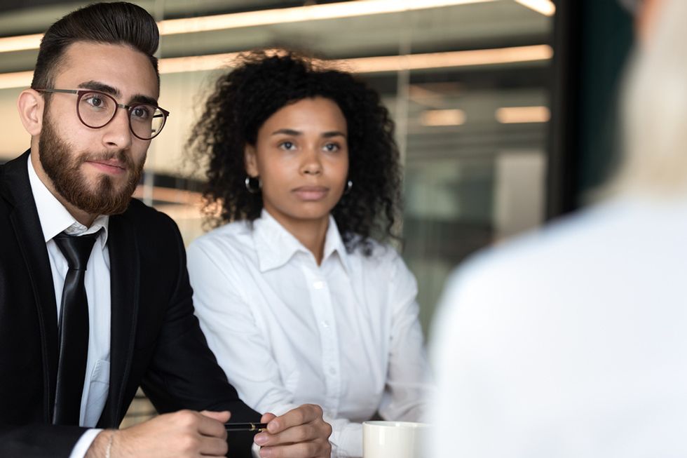 Employer picking up on red flags in potential job candidate