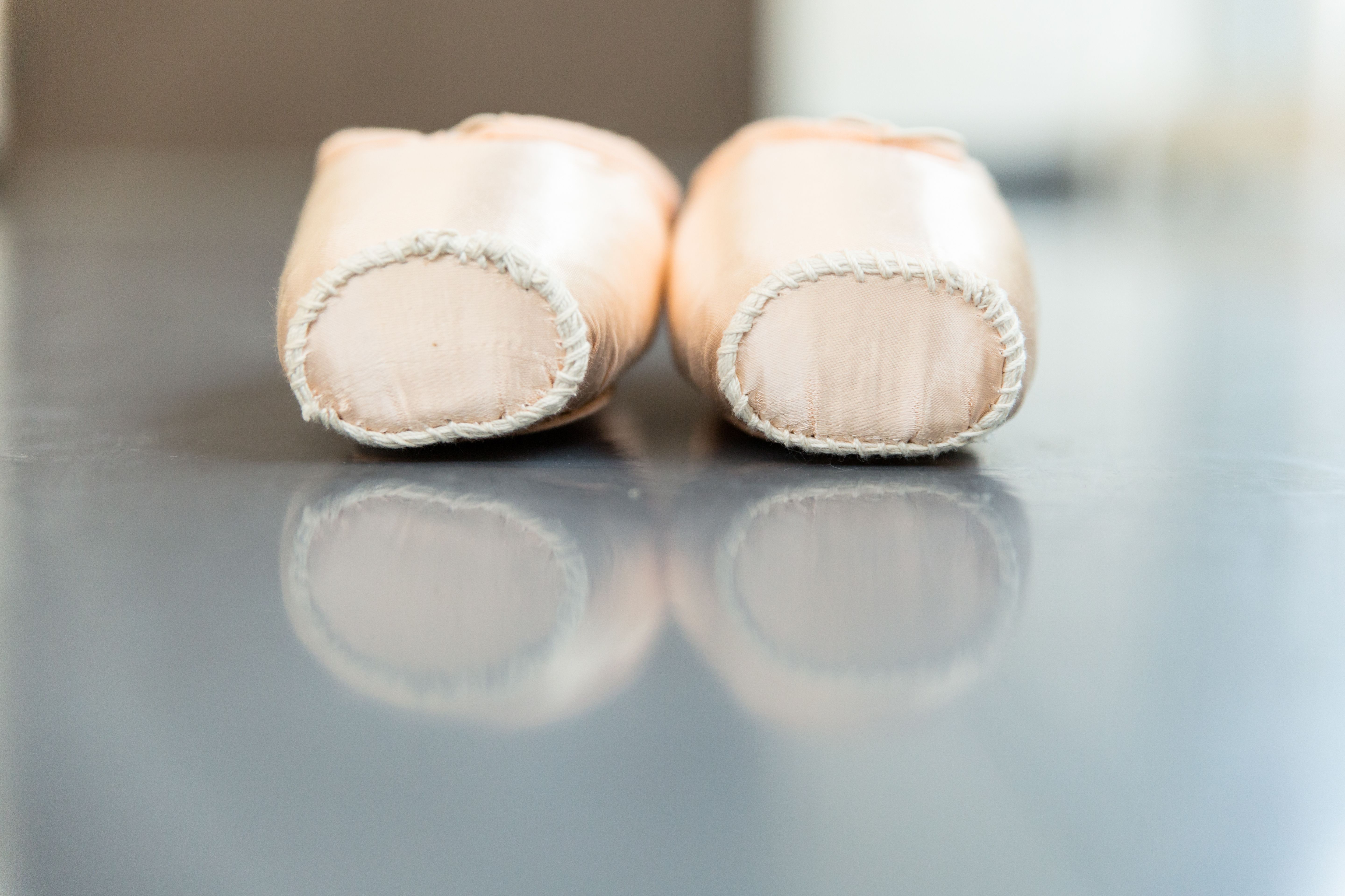 darning ballet shoes